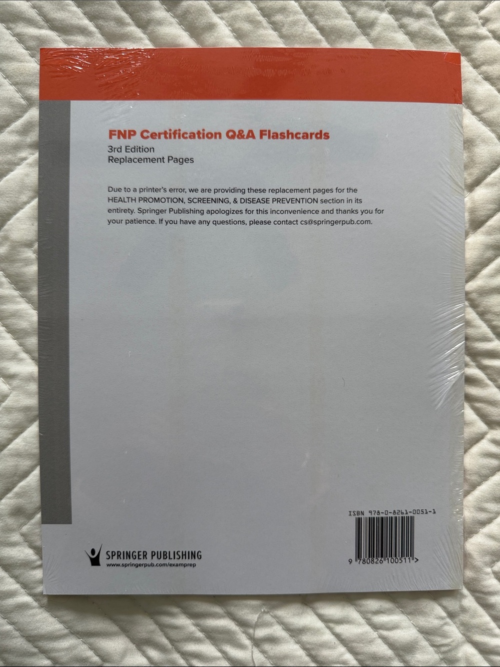 FNP Certification Intensive Review Book - White/Red - Picture 5 of 5